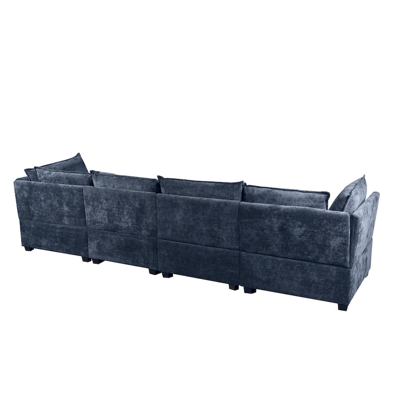 Canapé modulable de 130 pouces