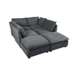 Canapé modulable de 130 pouces