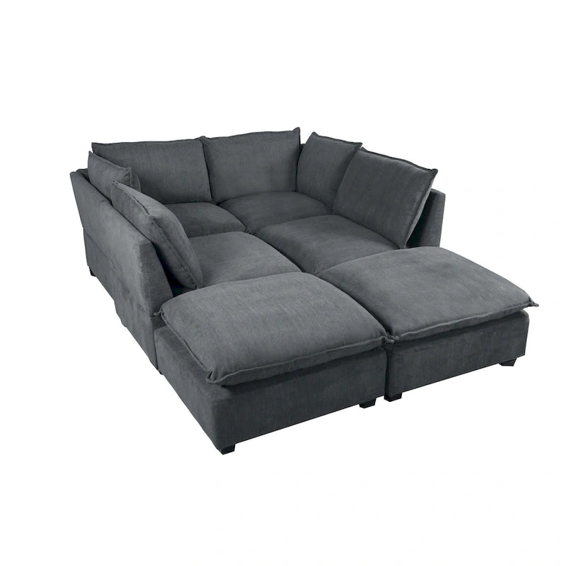 Canapé modulable de 130 pouces