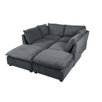 Canapé modulable de 130 pouces