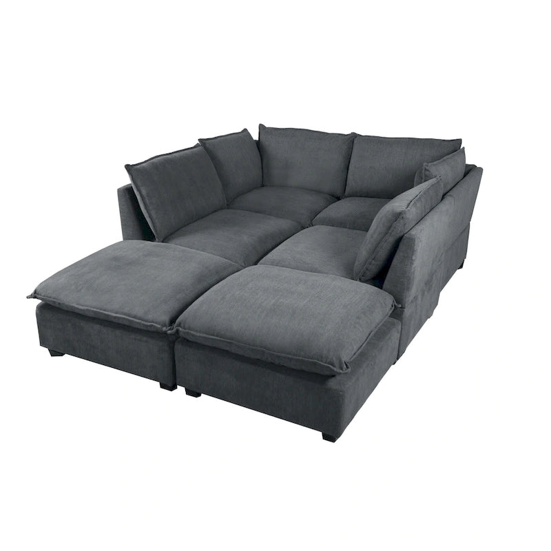 Canapé modulable de 130 pouces