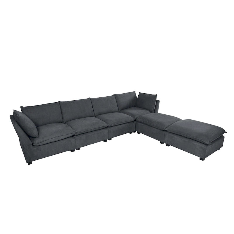 Canapé modulable de 130 pouces