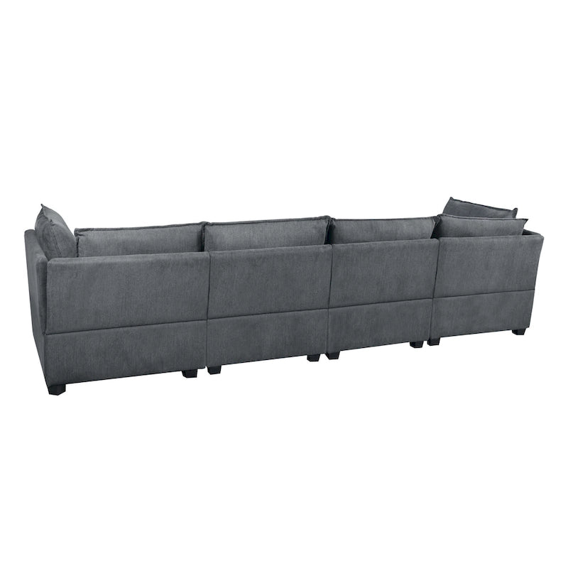 Canapé modulable de 130 pouces