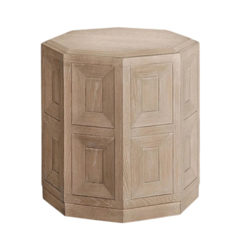 Table d'appoint rectangulaire Tawny Brown avec roulettes - 50,8 cm