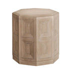 Table d'appoint rectangulaire Tawny Brown avec roulettes - 50,8 cm