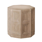 Table d'appoint rectangulaire Tawny Brown avec roulettes - 50,8 cm