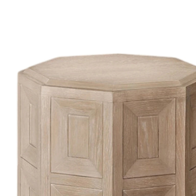 Table d'appoint rectangulaire Tawny Brown avec roulettes - 50,8 cm