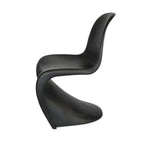 Chaise Panton noire moderne