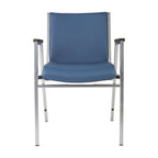 Chaise empilable robuste avec accoudoirs - 21P x 21L x 31H