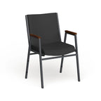 Chaise empilable robuste avec accoudoirs - 21P x 21L x 31H