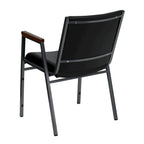Chaise empilable robuste avec accoudoirs - 21P x 21L x 31H