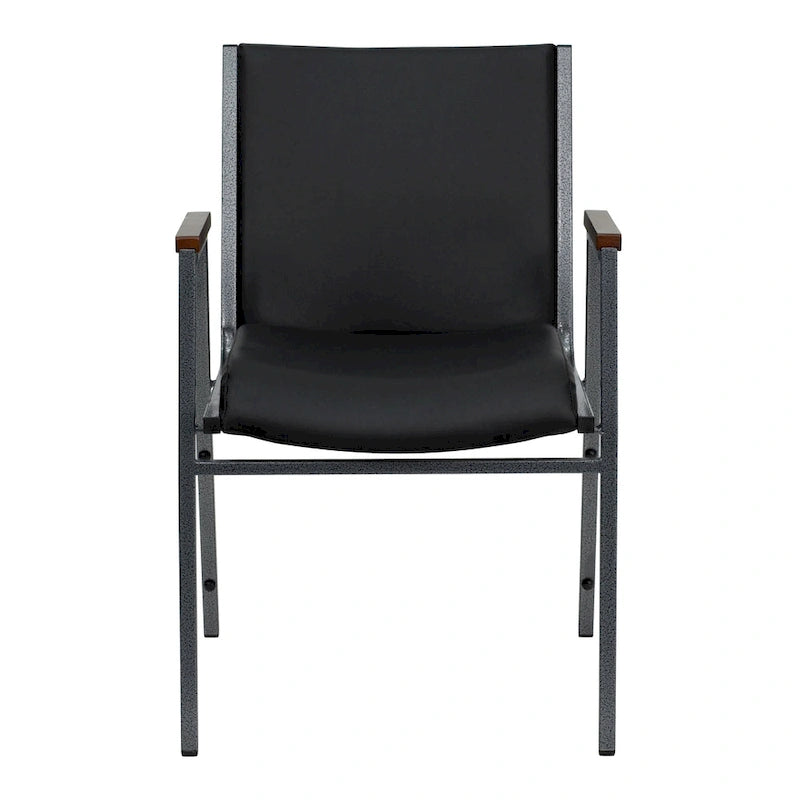Chaise empilable robuste avec accoudoirs - 21P x 21L x 31H
