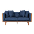 Causeuse capitonnée Borah avec coussins décoratifs de Christopher Knight Home