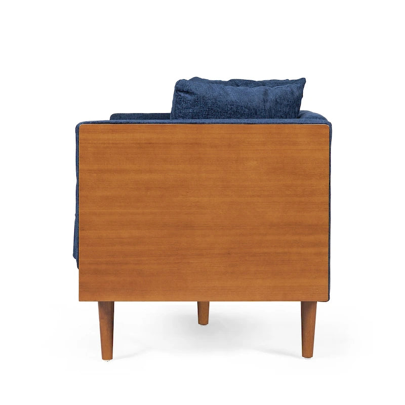 Causeuse capitonnée Borah avec coussins décoratifs de Christopher Knight Home
