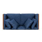 Causeuse capitonnée Borah avec coussins décoratifs de Christopher Knight Home