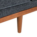 Causeuse capitonnée Borah avec coussins décoratifs de Christopher Knight Home