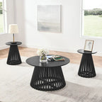 Table basse moderne minimaliste, table basse en bois massif, table basse de style nordique, design simple, convient à la maison