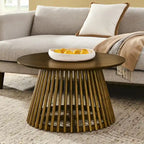 Table basse moderne minimaliste, table basse en bois massif, table basse de style nordique, design simple, convient à la maison