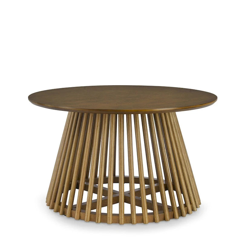 Table basse moderne minimaliste, table basse en bois massif, table basse de style nordique, design simple, convient à la maison