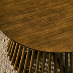 Table basse moderne minimaliste, table basse en bois massif, table basse de style nordique, design simple, convient à la maison