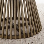 Table basse moderne minimaliste, table basse en bois massif, table basse de style nordique, design simple, convient à la maison