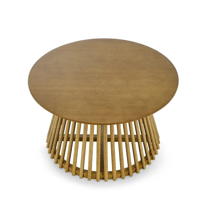 Table basse moderne minimaliste, table basse en bois massif, table basse de style nordique, design simple, convient à la maison