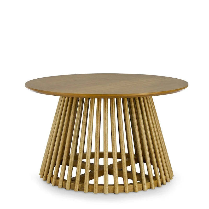 Table basse moderne minimaliste, table basse en bois massif, table basse de style nordique, design simple, convient à la maison
