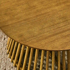 Table basse moderne minimaliste, table basse en bois massif, table basse de style nordique, design simple, convient à la maison