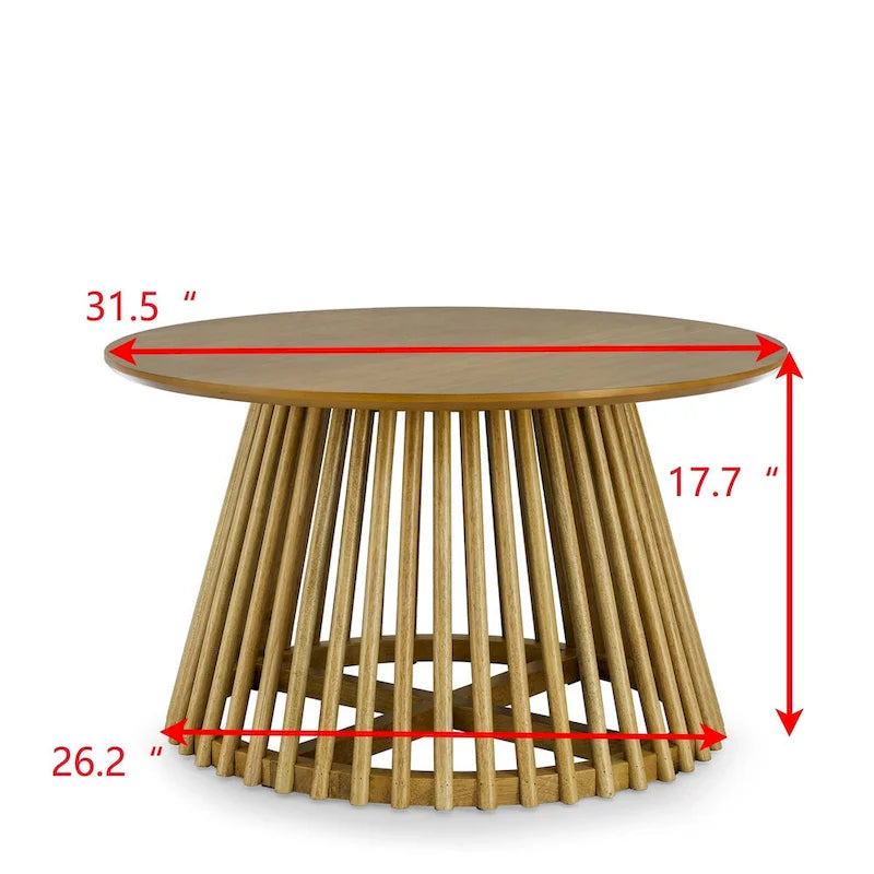 Table basse moderne minimaliste, table basse en bois massif, table basse de style nordique, design simple, convient à la maison