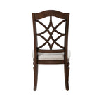 Table à tréteaux de salle à manger avec chaises - Cerisier satiné, Configurations multiples